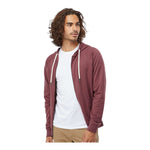 Independent Trading Co SS1000Z Unisex Icon Lightweight Loopback Terry Full-Zip Hooded Sweatshirt