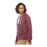 Independent Trading Co SS1000Z Unisex Icon Lightweight Loopback Terry Full-Zip Hooded Sweatshirt