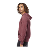 Independent Trading Co SS1000 Unisex Icon Lightweight Loopback Terry Hooded Sweatshirt