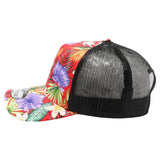Pitbull Cambridge PB310 5 Panel Mesh Back Hat Floral Snapback