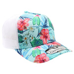 Pitbull Cambridge PB310 5 Panel Mesh Back Hat Floral Snapback
