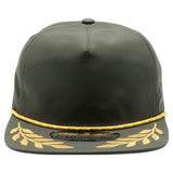 Pitbull Cambridge PB307 5 Panel Unstructured Hat Bay Leaf Snapback