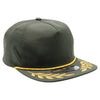 Pitbull Cambridge PB307 5 Panel Unstructured Hat Bay Leaf Snapback