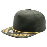 Pitbull Cambridge PB307 5 Panel Unstructured Hat Bay Leaf Snapback