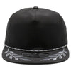 Pitbull Cambridge PB307 5 Panel Unstructured Hat Bay Leaf Snapback