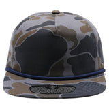 Pit Bull PB312 Old School Camo Unstructured Rope Hat