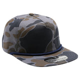 Pit Bull PB312 Old School Camo Unstructured Rope Hat