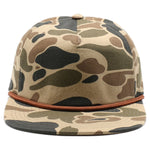 Pit Bull PB312 Old School Camo Unstructured Rope Hat