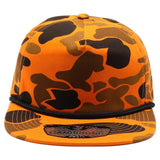 Pit Bull PB312 Old School Camo Unstructured Rope Hat