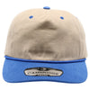 Pit Bull PB286 Five Panel Khaki Two-Tone Rope Unstructured Hat