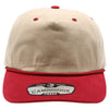 Pit Bull PB286 Five Panel Khaki Two-Tone Rope Unstructured Hat