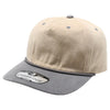 Cobra TCV-S 5 Panel Brushed Twill Sandwich Hat