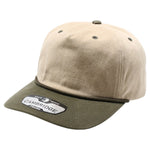 Pit Bull PB286 Five Panel Khaki Two-Tone Rope Unstructured Hat
