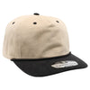 Pit Bull PB286 Five Panel Khaki Two-Tone Rope Unstructured Hat
