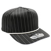 Pit Bull Cambridge PB328R 5-Panel Pinstripe Snapback Hat With Rope