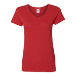 Gildan 5V00L Women's Heavy Cotton V-Neck T-Shirt