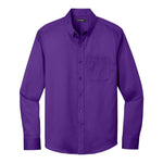 Port Authority W808 Long Sleeve SuperPro React Twill Shirt