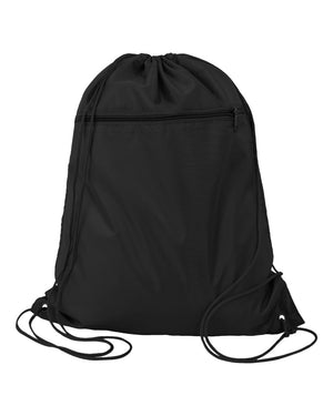 Q-Tees Q135200 Polyester Cinchpack - 