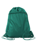 Q-Tees Q135200 Polyester Cinchpack