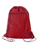 Q-Tees Q135200 Polyester Cinchpack