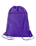 Q-Tees Q135200 Polyester Cinchpack