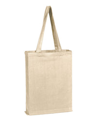 Q-Tees Q800GS Canvas Gusset Promotional Tote