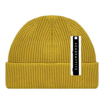 Academy Fits H6030 Ribbed Docker Beanie