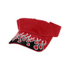 Mega Cap 4030 Deluxe Cotton Twill Cut & Sewn Visor
