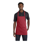 Port Authority A601 Medium-Length Two-Pocket Bib Apron