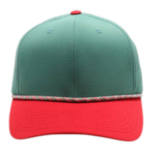 PitBull PB301T Light Hybrid 6 Panel Perforated Cap - 