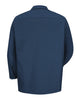Red Kap SP14 Industrial Long Sleeve Work Shirt - Navy