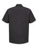 Red Kap SP24 Industrial Short Sleeve Work Shirt - Black