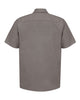 Red Kap SP24 Industrial Short Sleeve Work Shirt - Grey