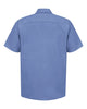 Red Kap SP24 Industrial Short Sleeve Work Shirt - Petrol Blue