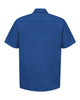 Red Kap SP24 Industrial Short Sleeve Work Shirt - Royal Blue