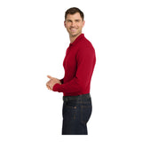 Port Authority K100LS Long Sleeve Core Classic Pique Polo