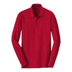 Port Authority K100LS Long Sleeve Core Classic Pique Polo