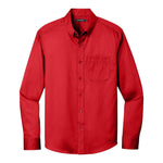 Port Authority W808 Long Sleeve SuperPro React Twill Shirt
