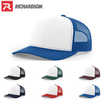 Richardson 112 Trucker Cap Alternate Hats Alternate Colors White Front