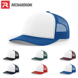 Richardson 112 Alternate Color Trucker Hats White Front