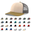 Richardson 112 Trucker Cap Tri Color Hats Three Colors