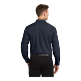 Port Authority W100 Long Sleeve Carefree Poplin Shirt
