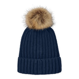 Port Authority C990 Faux Fur Pom Beanie