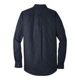 Port Authority W100 Long Sleeve Carefree Poplin Shirt