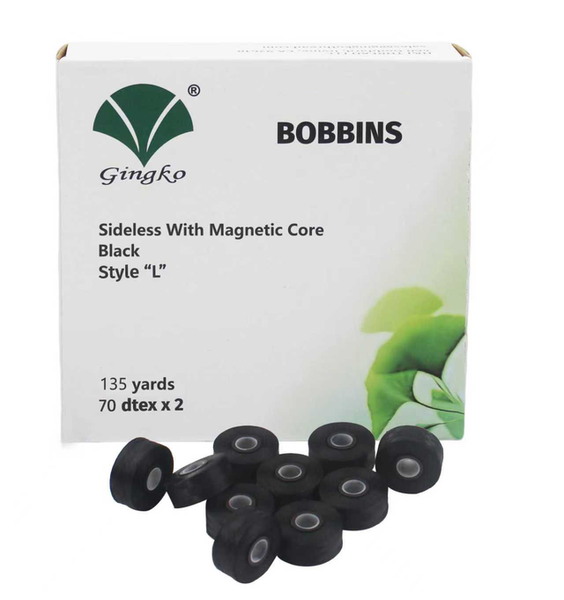 Gingko 308-108 Sideless Bobbins With Magnetic Core-L Style