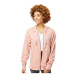 Independent Trading Co SS1000Z Unisex Icon Lightweight Loopback Terry Full-Zip Hooded Sweatshirt