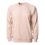 Independent Trading Co SS1000C Unisex Icon Lightweight Loopback Terry Crewneck Sweatshirt