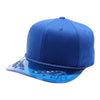 PitBull TRN11 6 Panel Transparent Bay Leaf Snapback Cap