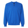 Gildan SF008 Unisex Softstyle Midweight 1/4 Zip Sweatshirt
