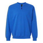 Gildan SF008 Unisex Softstyle Midweight 1/4 Zip Sweatshirt